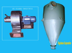 Fan and Cyclone Separators